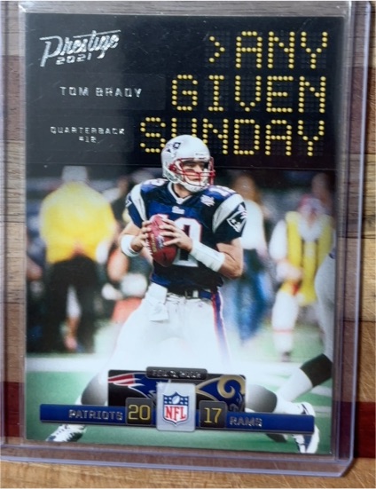 2021 Panini Prestige #AGS-TB2 Tom Brady Any Given Sunday — front