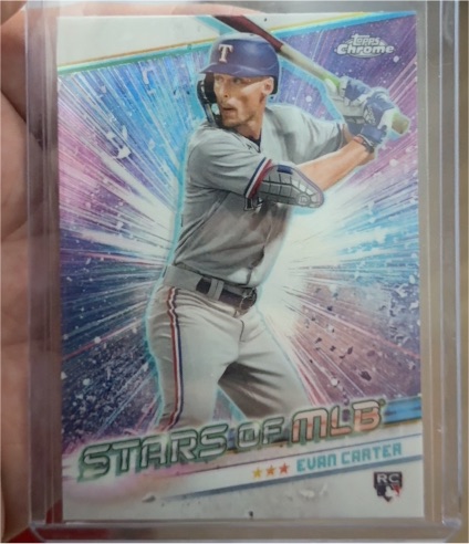 2024 Topps Stars of MLB #SMLB-47 Evan Carter — front