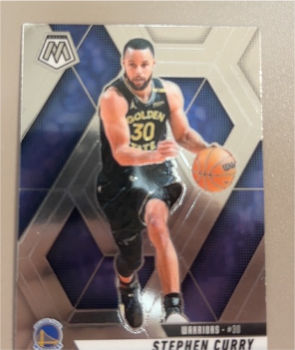 2024-25 Panini Mosaic #163 Stephen Curry — front