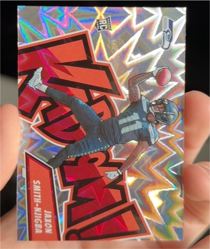 2023 Panini Absolute Kaboom! Horizontal #13 Jaxon Smith-Njigba Rookie — front