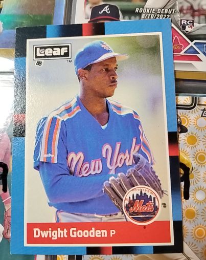 1988 Leaf #48 Dwight Gooden — front
