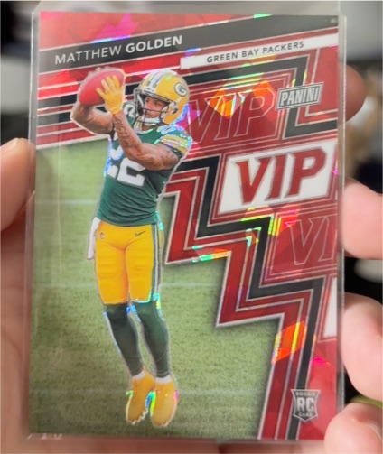 2025 Panini National VIP #RC Matthew Golden — front