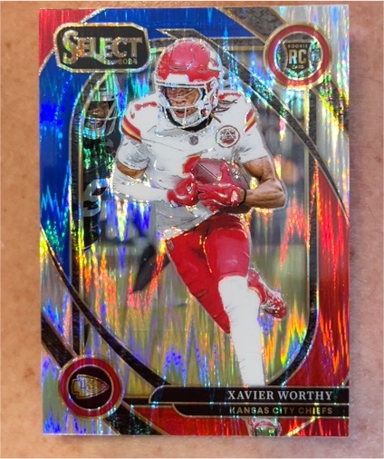 2024 Panini Select Club Level #224 Xavier Worthy — front