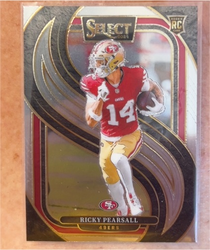 2024 Panini Select Premier Level #173 Ricky Pearsall Rookie Card — front