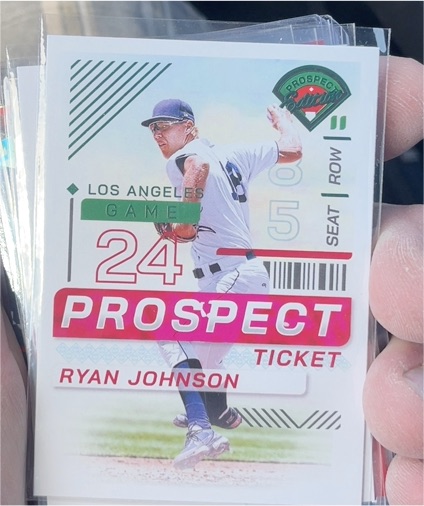 2024 Panini Prospect Edition #110 Ryan Johnson — front