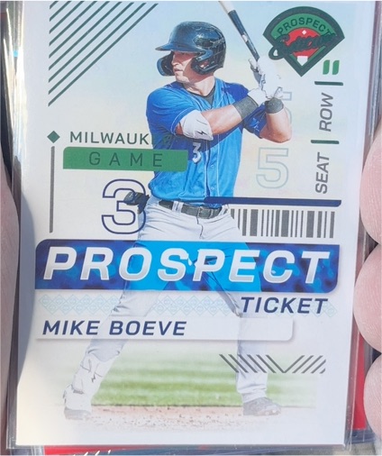2024 Panini Prospect Edition #69 Mike Boeve — front