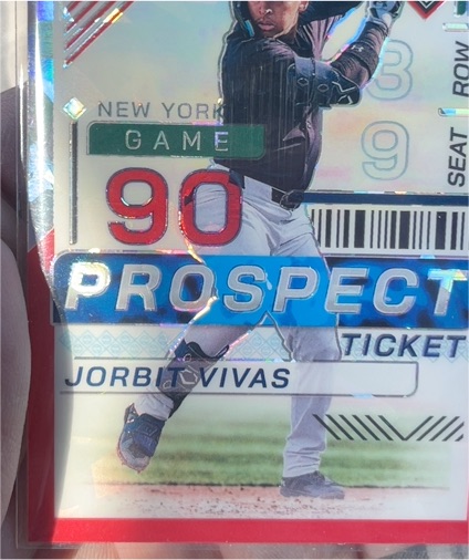 2024 Panini Prospect Edition #90 Jorbit Vivas — front