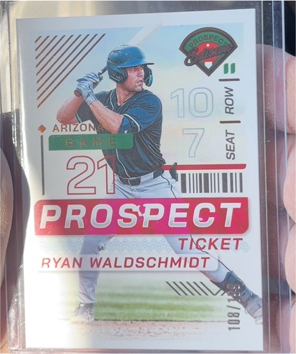 2024 Panini Prospect Edition #120 Ryan Waldschmidt — front
