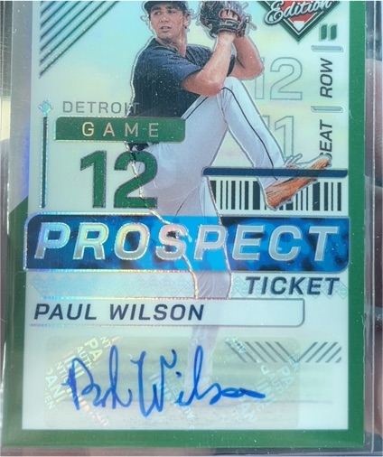 2024 Panini Prospect Edition #169 Paul Wilson — front