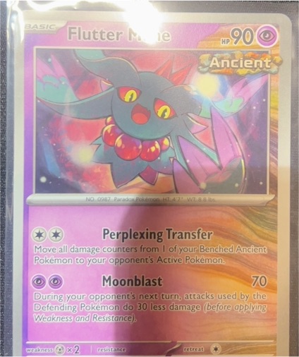 2024 Pokémon TCG Surging Sparks #096 Flutter Mane Ancient — front