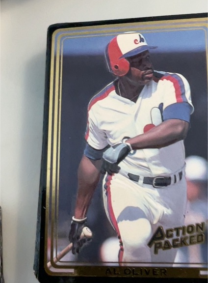 1992 Action Packed All-Star Gallery #68 Al Oliver — front