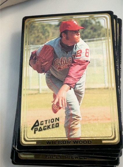 1992 Action Packed #53 Wilbur Wood — front
