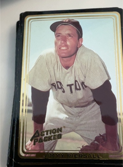 1992 Action Packed All-Star Gallery #49 Jimmy Piersall — front