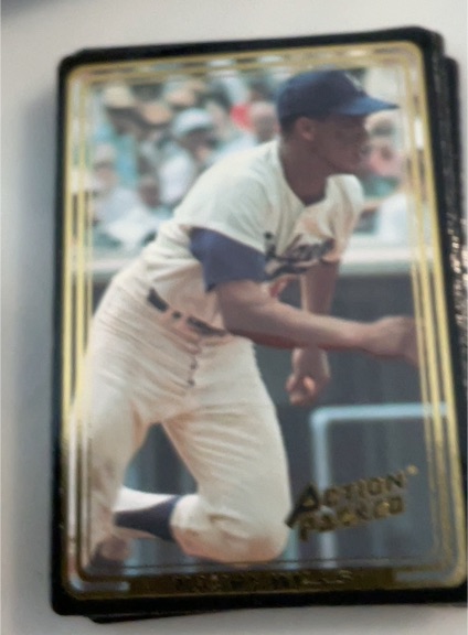 1993 Action Packed All-Star Gallery #47 Maury Wills — front