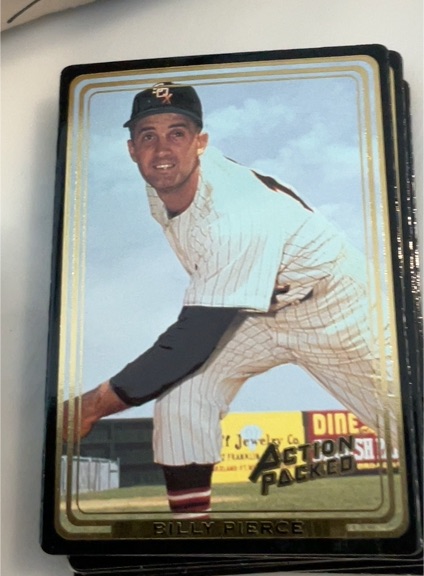 1992 Action Packed #38 Billy Pierce — front