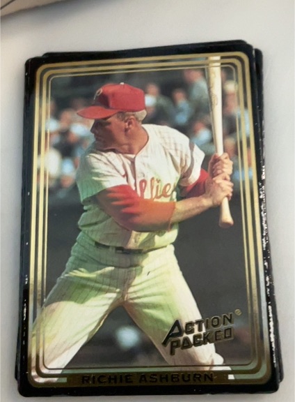 1992 Action Packed #24 Richie Ashburn — front