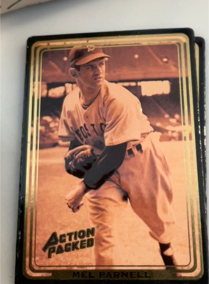 1992 Action Packed All-Star Gallery #21 Mel Parnell — front