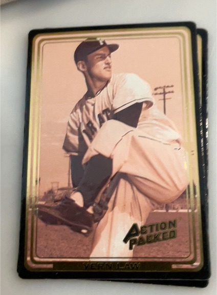 1992 Action Packed All-Star Gallery #19 Vern Law — front