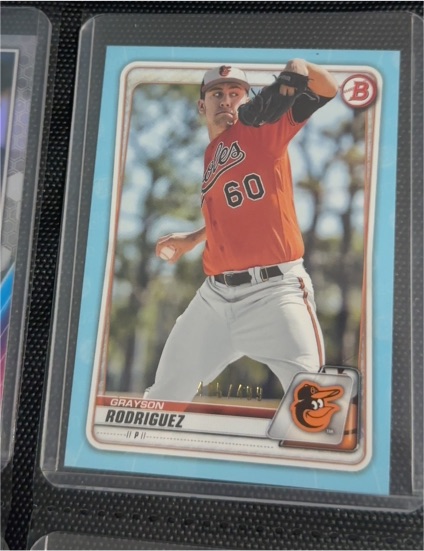 2020 Bowman Prospects #BP-22 Grayson Rodriguez — front