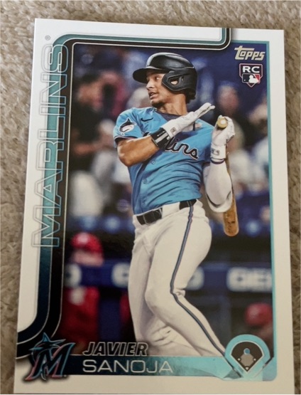 2025 Topps Series 2 #653 Javier Sanoja — front