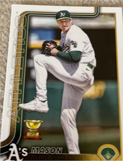 2025 Topps #571 Mason Miller — front