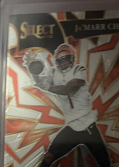 2021 Panini Select Turbocharged Ja'Marr Chase #TUR-8 Rookie — front
