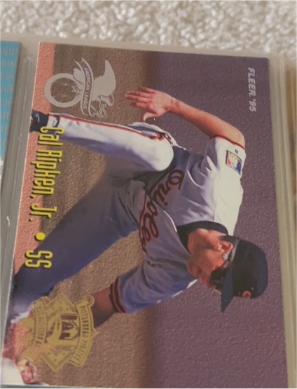 1995 Fleer All-Stars #5 Cal Ripken Jr. / Ozzie Smith — front