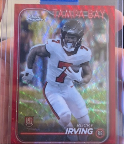 2024 Topps Chrome #226 Bucky Irving — front