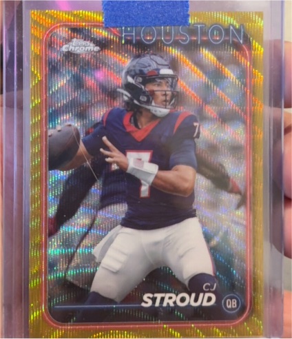2024 Topps Chrome #83 C.J. Stroud — front
