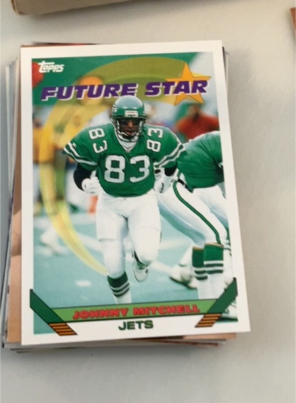 1993 Topps #129 Johnny Mitchell — front