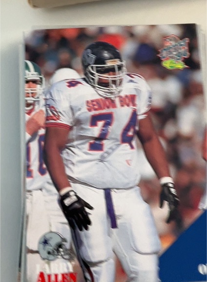 1994 Classic NFL Draft #47 Larry Allen — front