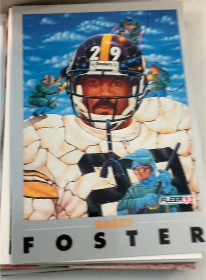 1993 Fleer #248 Barry Foster — front
