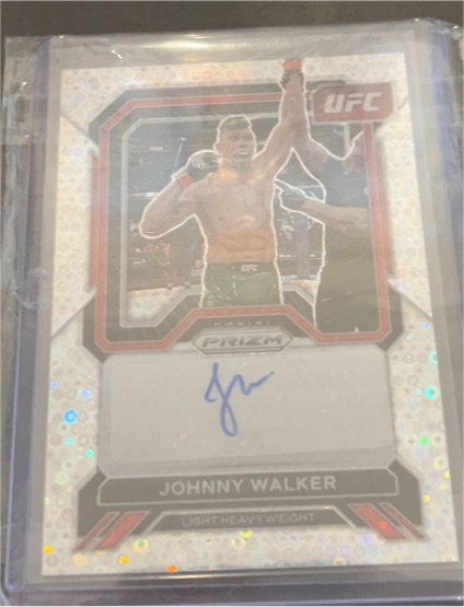 2023 Panini Prizm UFC #SA-JWK Johnny Walker — front