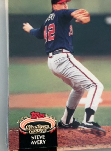 1992 Topps Stadium Club #60 Steve Avery — front
