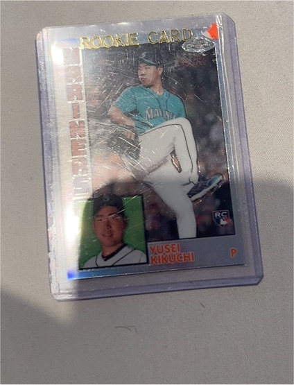 2019 Topps Chrome 1984 Throwback #84TC-19 Yusei Kikuchi — front