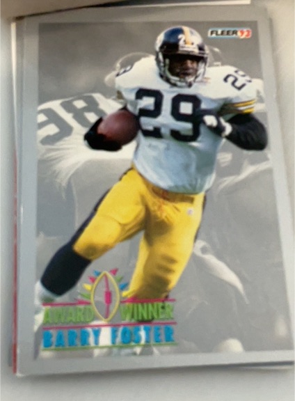 1993 Fleer #238 Barry Foster — front