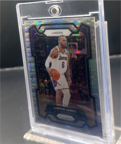 2023-24 Panini Prizm #63 LeBron James — front