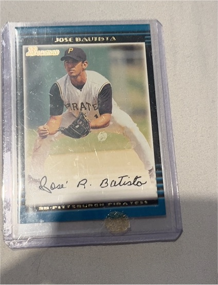 2002 Bowman #421 Jose Bautista — front