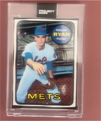 2020 Topps Project 2020 #87 Nolan Ryan — front
