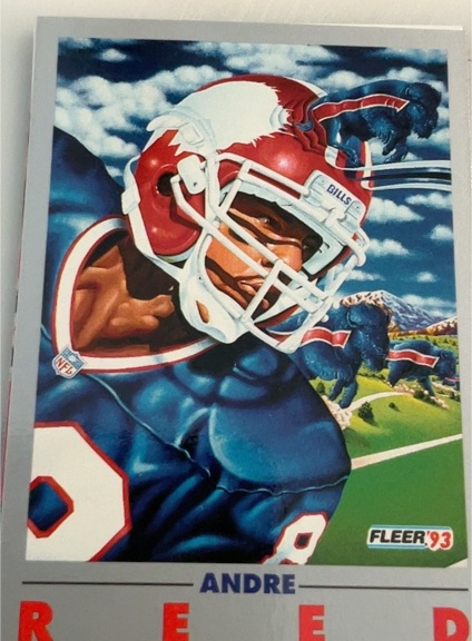 1993 Fleer #264 Andre Reed — front