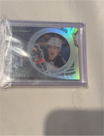 2022 Upper Deck Black Diamond Kent Johnson — front