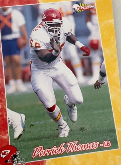 1993 Pacific #346 Derrick Thomas — front