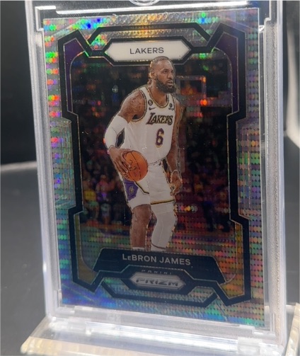2023-24 Panini Prizm #63 LeBron James — front