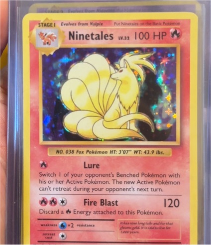 2016 Pokémon XY Evolutions #15 Ninetales — front