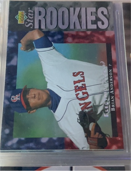 1994 Upper Deck #1 Brian Anderson RC — front