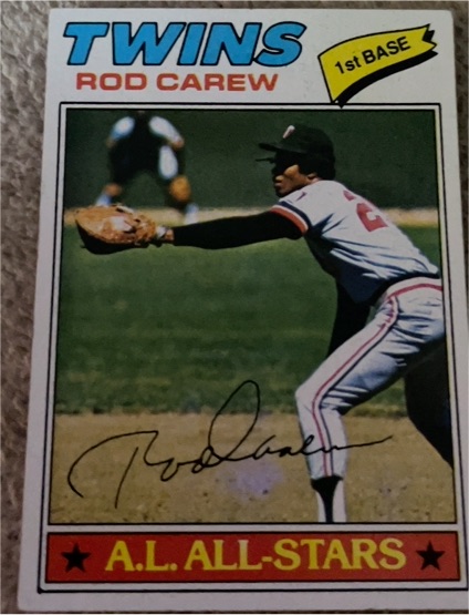 1977 Topps #120 Rod Carew — front