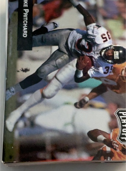1992 Playoff #95 Mike Pritchard — front