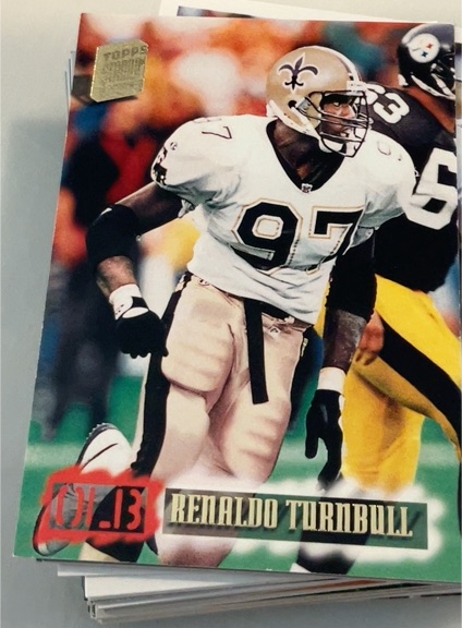 1994 Topps Stadium Club #317 Renaldo Turnbull — front