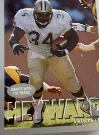 1993 Fleer #134 Craig Heyward — front
