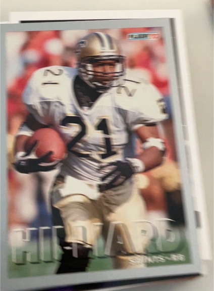 1993 Fleer Football #312 Dalton Hilliard — front